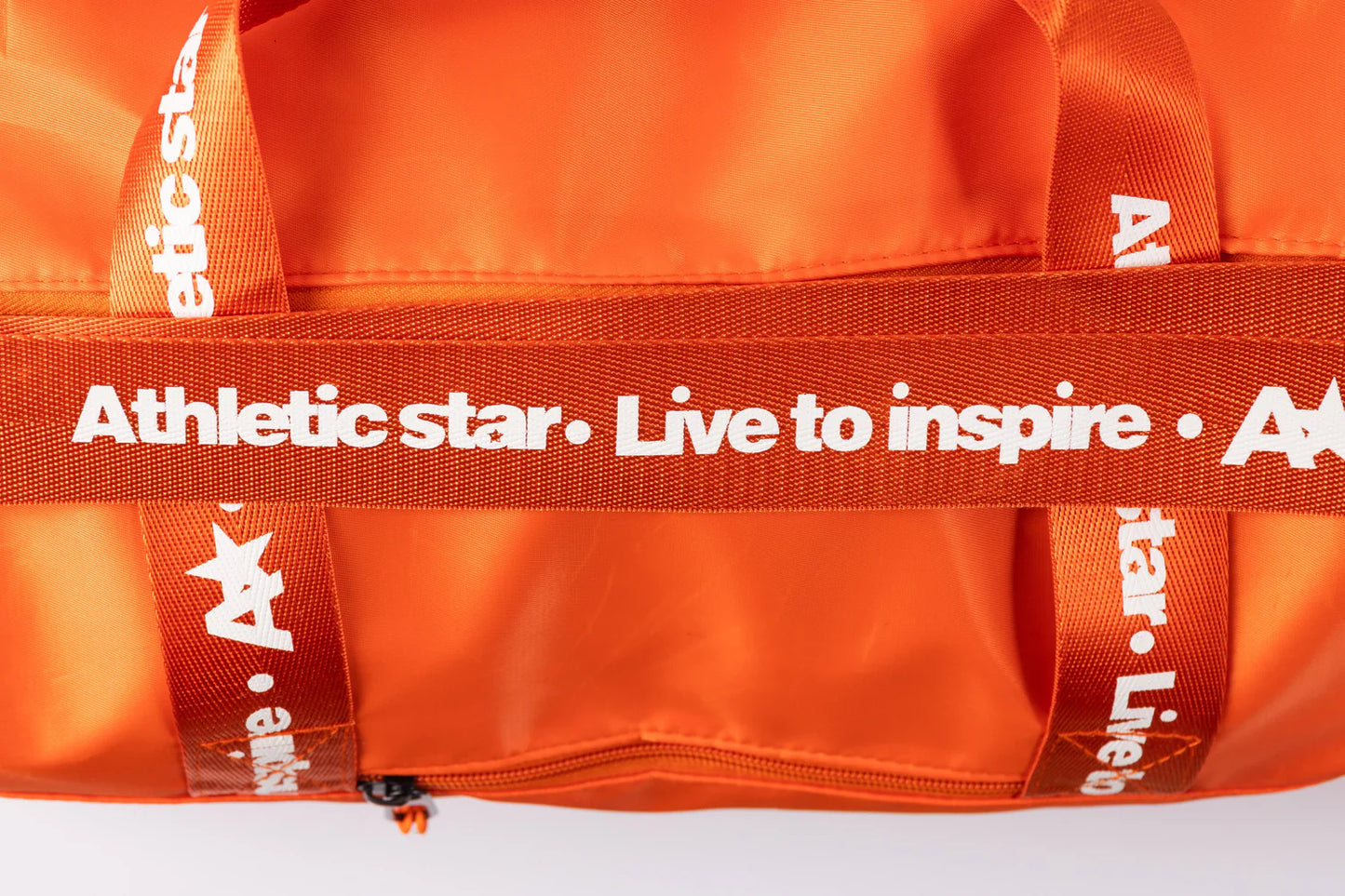 Athletic Star Sporttasche | Schwarz & Orange