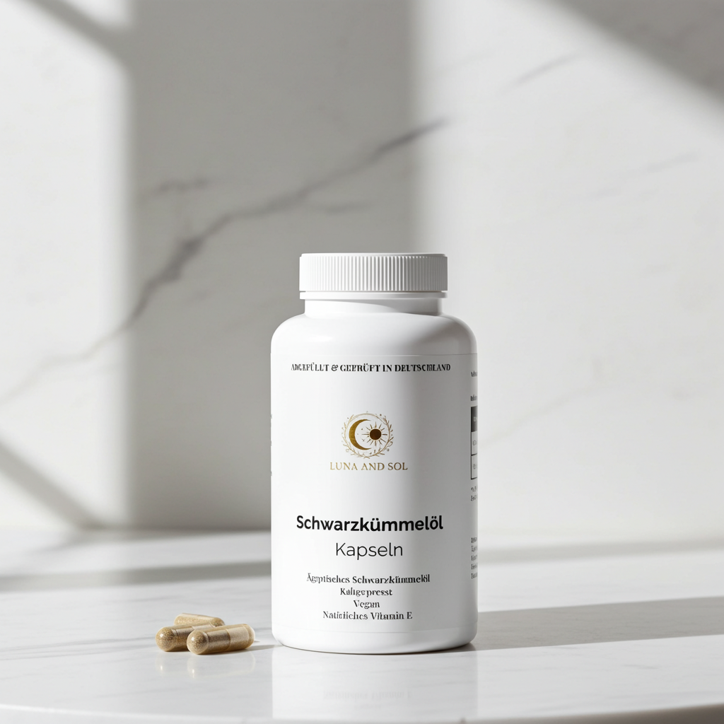 Ägyptisches Schwarzkümmelöl | 240 vegane Softgels