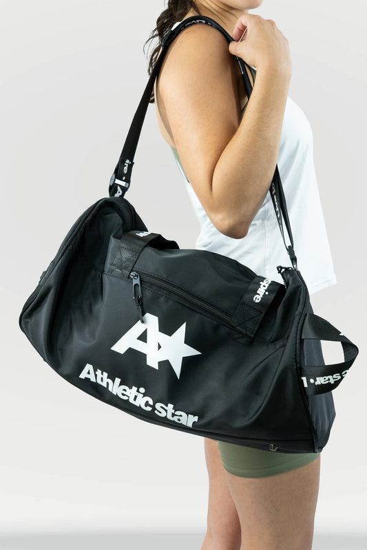 Athletic Star Sporttasche | Schwarz & Orange