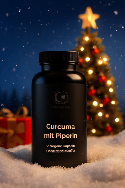 Turmeric + Piperine - 60 Capsules