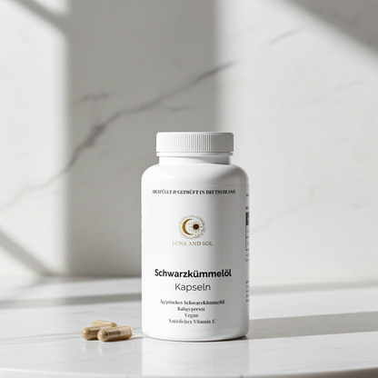 Ägyptisches Schwarzkümmelöl | 240 vegane Softgels