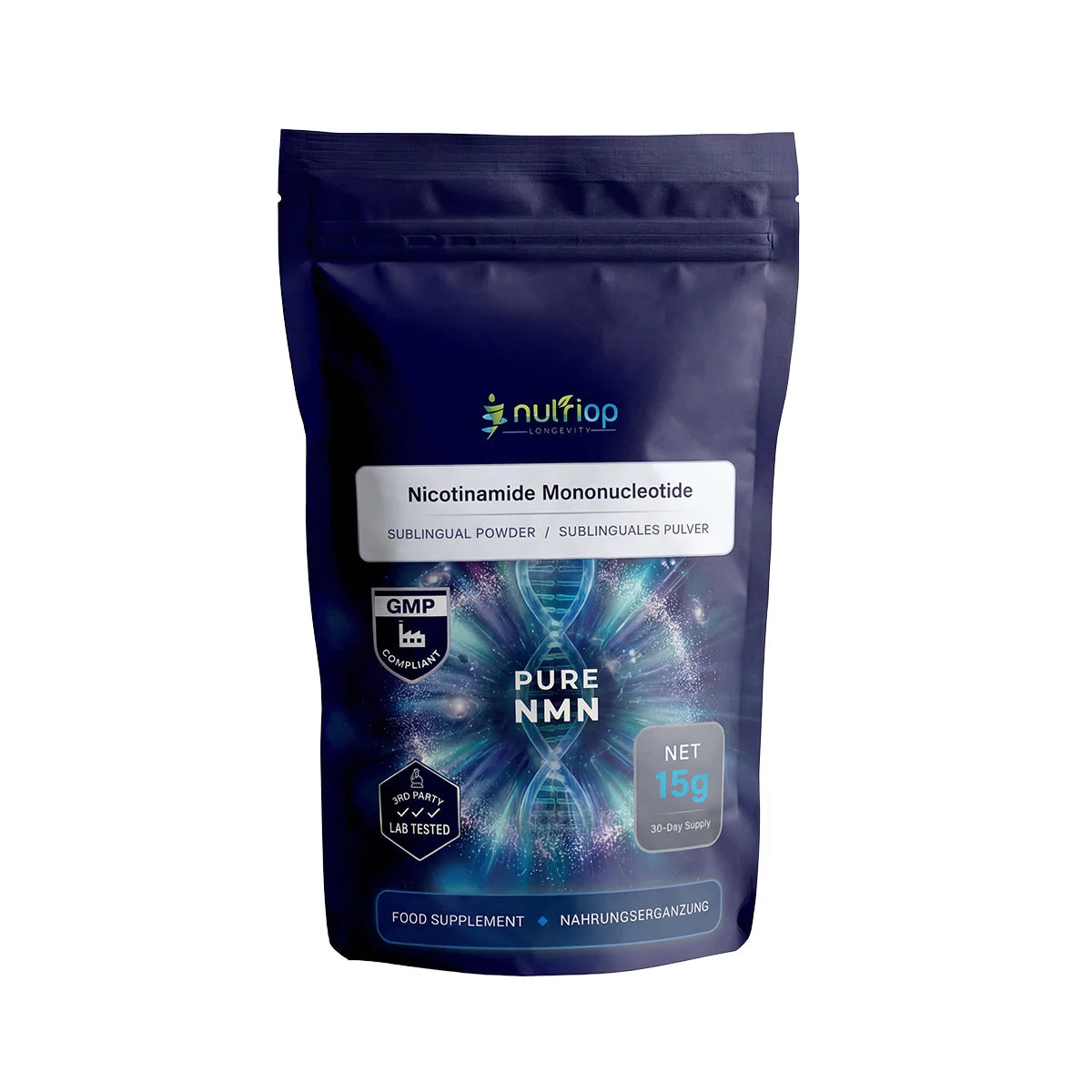 Pure Nicotinamide Mononucleotide Sublingual Pulver – Hochrein, sublingual | 15 g